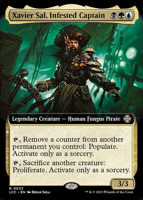 Xavier Sal, Infested Captain from The Lost Caverns of Ixalan Commander (Rare)