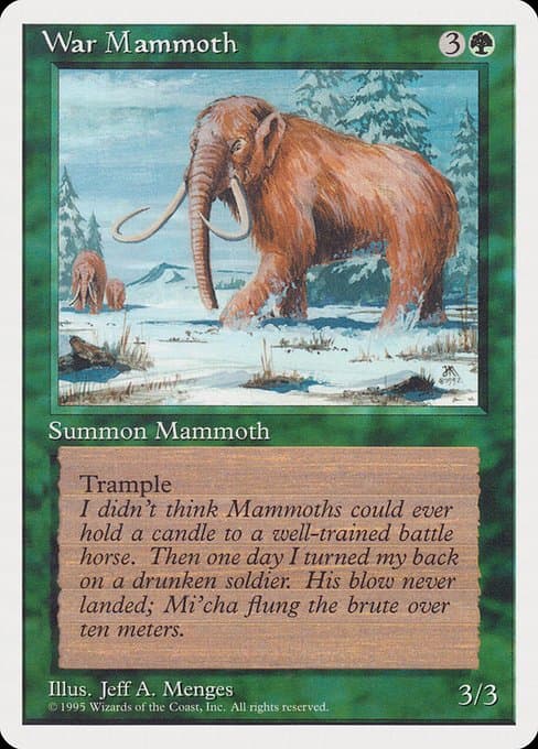War Mammoth (Common)