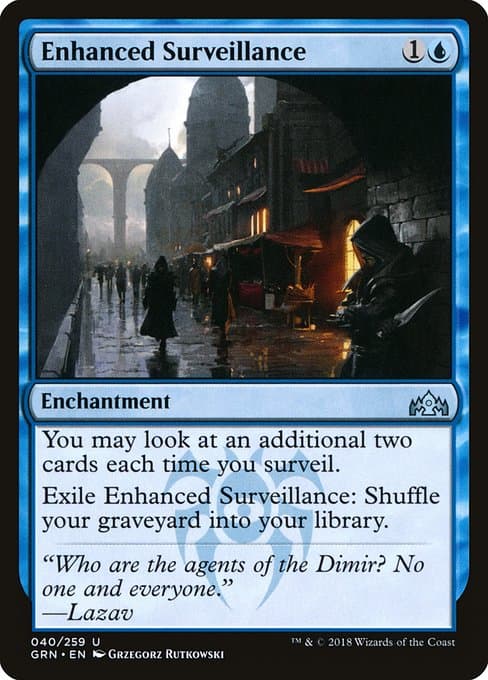Enhanced Surveillance from Guilds of Ravnica (Uncommon)