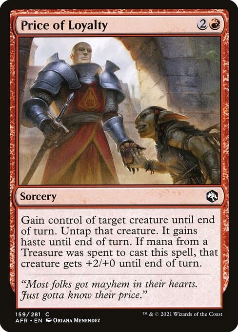 Price of Loyalty (Common)