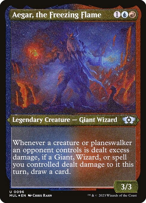 Aegar, the Freezing Flame from Multiverse Legends (Uncommon)