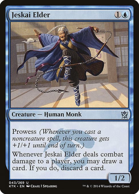 Jeskai Elder from Khans of Tarkir (Uncommon)