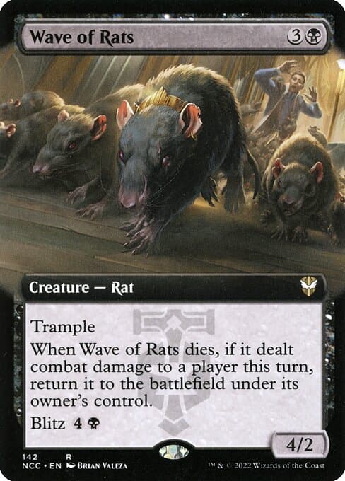 Wave of Rats from New Capenna Commander (Rare)
