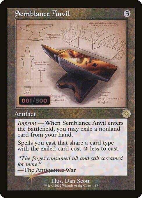 Semblance Anvil from The Brothers' War Retro Artifacts (Rare)