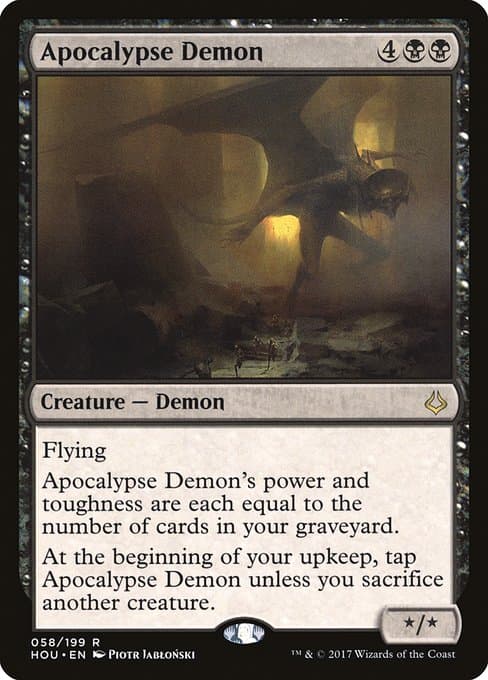 Apocalypse Demon from Hour of Devastation (Rare)