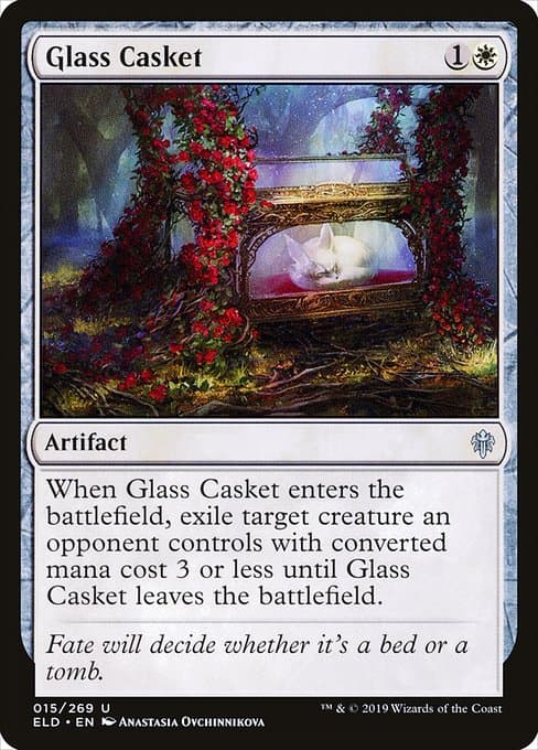 Glass Casket from Throne of Eldraine (Uncommon)