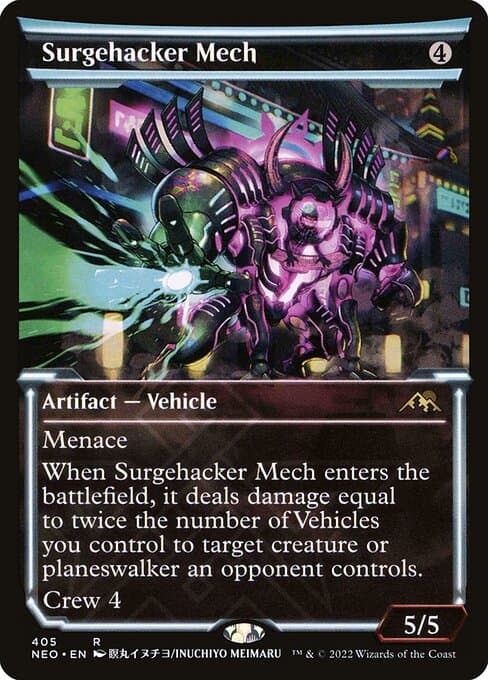 Surgehacker Mech from Kamigawa: Neon Dynasty (Rare)