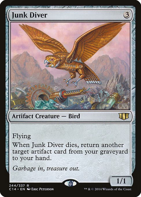 Junk Diver from Commander 2014 (Rare)