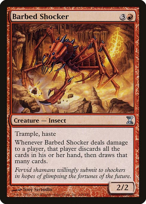 Barbed Shocker from Time Spiral (Uncommon)