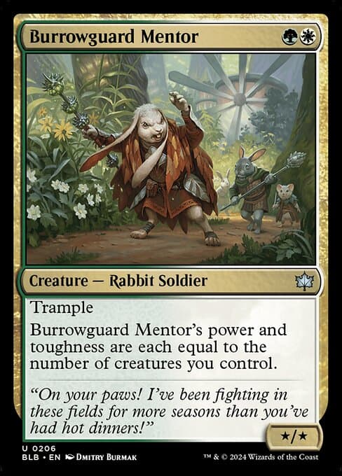 Burrowguard Mentor (Uncommon)