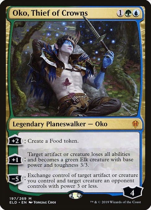 Oko, Thief of Crowns from Throne of Eldraine (Mythic)
