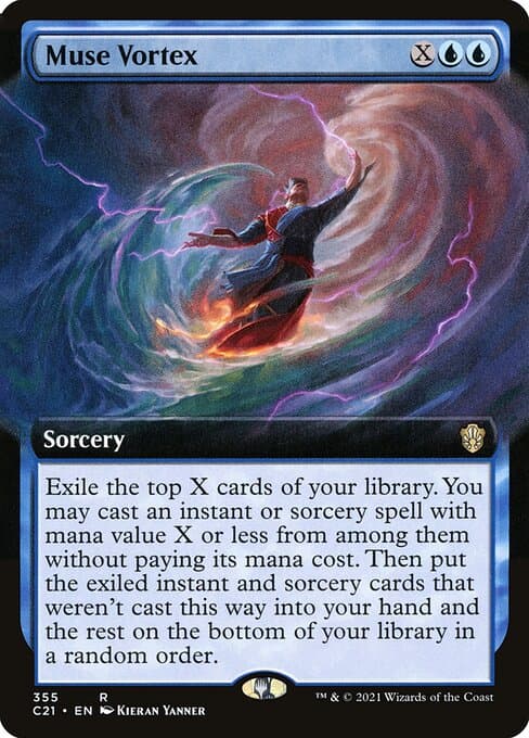 Muse Vortex from Commander 2021 (Rare)