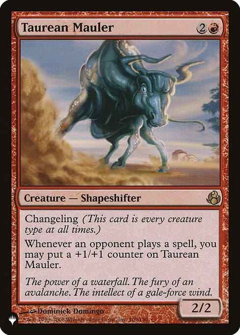 Taurean Mauler from The List (Rare)