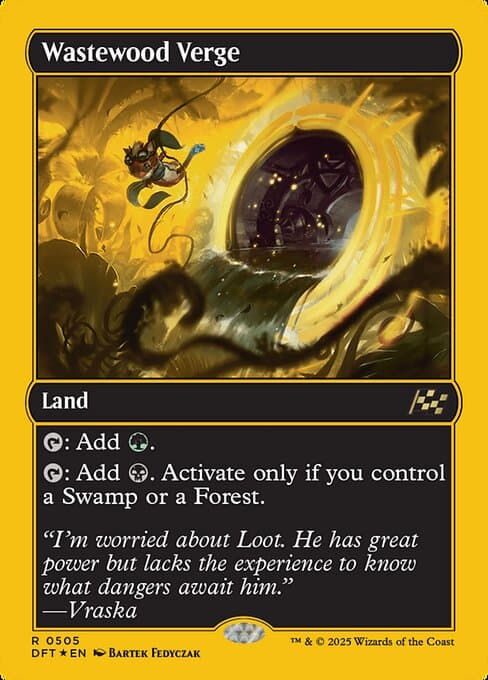 Wastewood Verge from Aetherdrift (Rare)