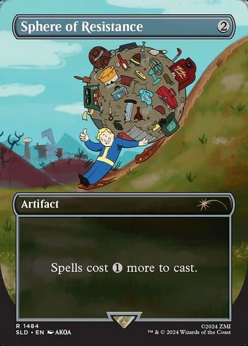 Sphere of Resistance from Secret Lair Drop (Rare)