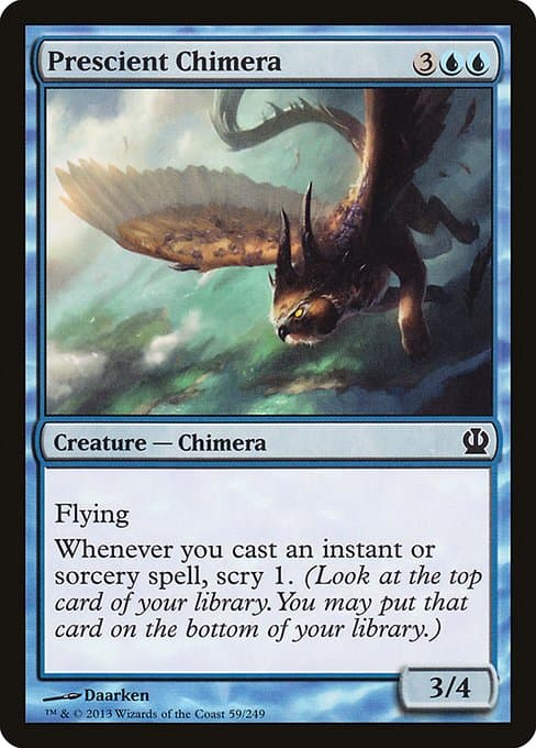 Prescient Chimera from Theros (Common)