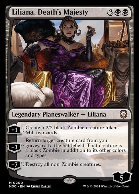 Liliana, Death's Majesty from Modern Horizons 3 Commander (Mythic)