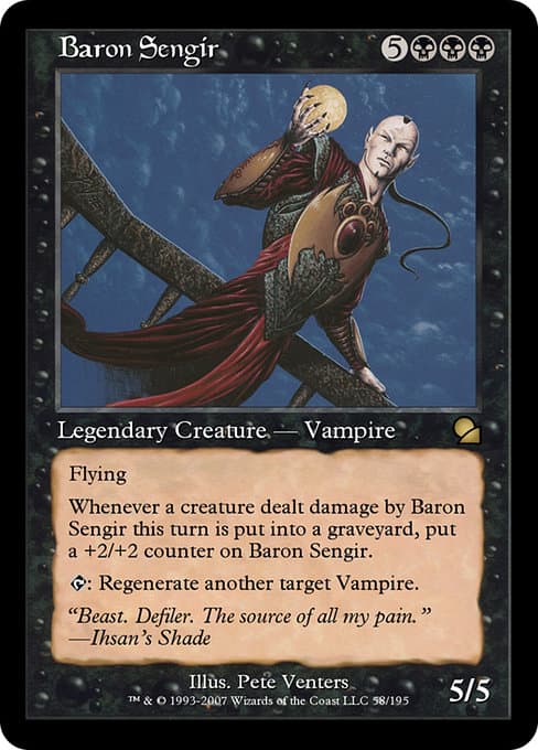 Baron Sengir from Masters Edition (Rare)