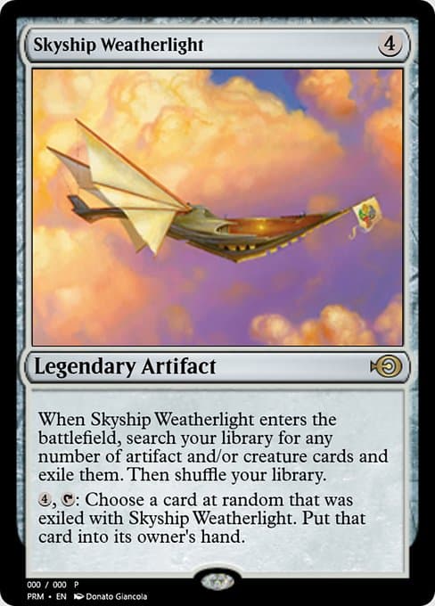 Skyship Weatherlight from Magic Online Promos (Rare)