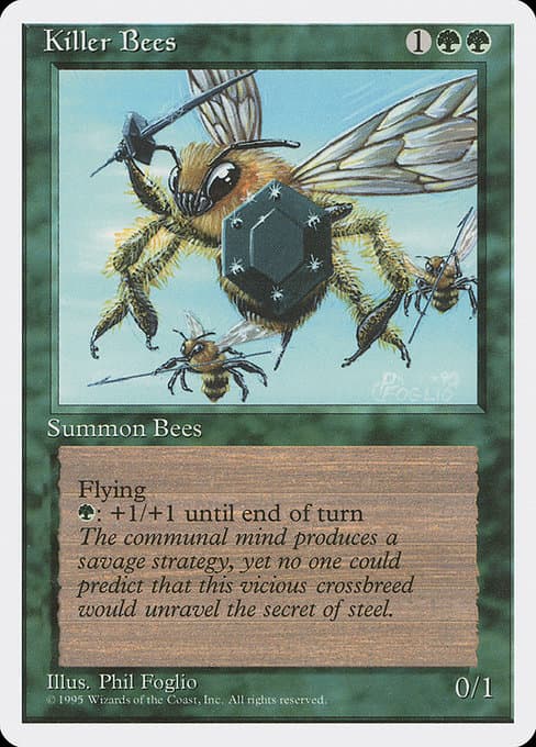 Killer Bees from Fourth Edition (Uncommon)