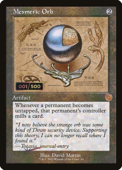 Mesmeric Orb from The Brothers' War Retro Artifacts (Mythic)