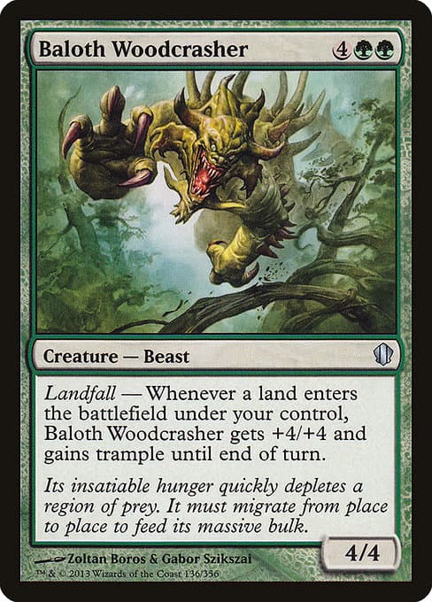 Baloth Woodcrasher from Commander 2013 (Uncommon)