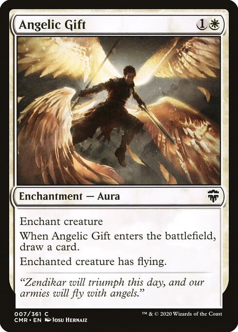 Angelic Gift from Commander Legends (Common)