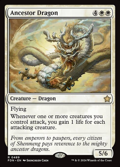 Ancestor Dragon from Foundations (Rare)