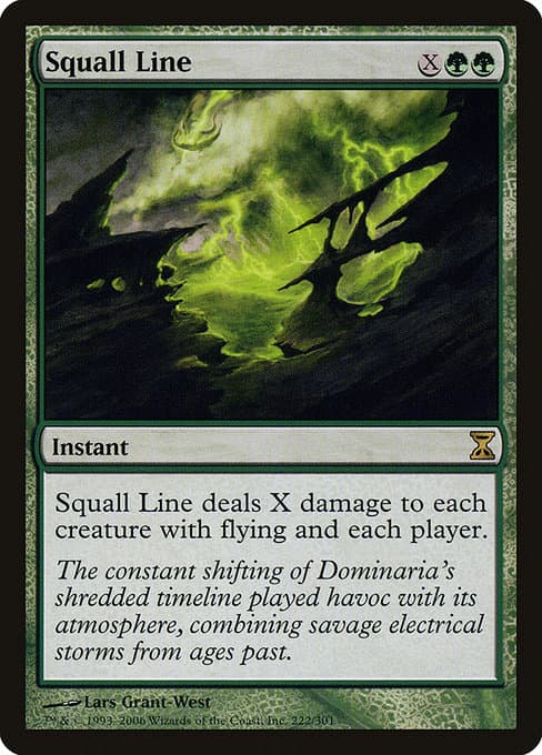 Squall Line from Time Spiral (Rare)