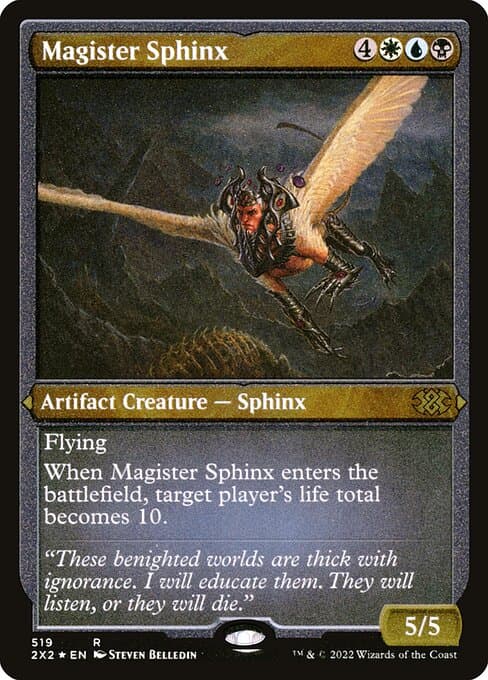 Magister Sphinx from Double Masters 2022 (Rare)