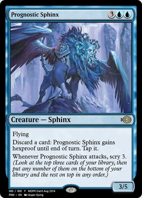 Prognostic Sphinx from Magic Online Promos (Rare)