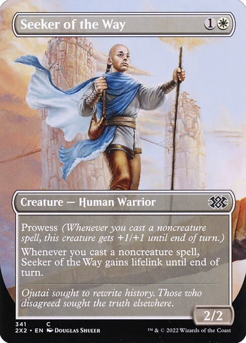 Seeker of the Way from Double Masters 2022 (Common)