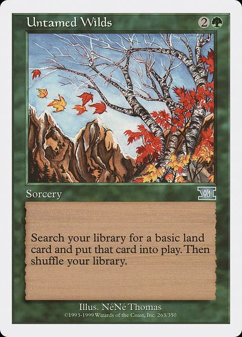 Untamed Wilds from Classic Sixth Edition (Uncommon)