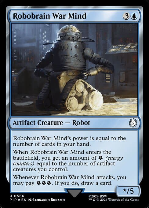 Robobrain War Mind from Fallout (Uncommon)