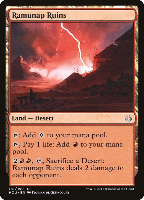 Ramunap Ruins from Hour of Devastation (Uncommon)