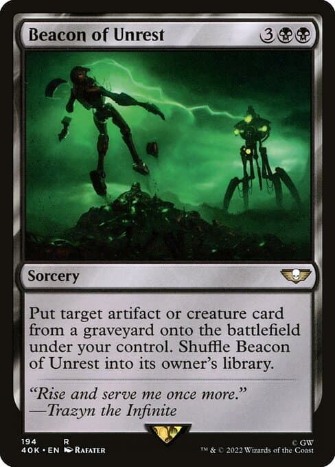 Beacon of Unrest (Rare)
