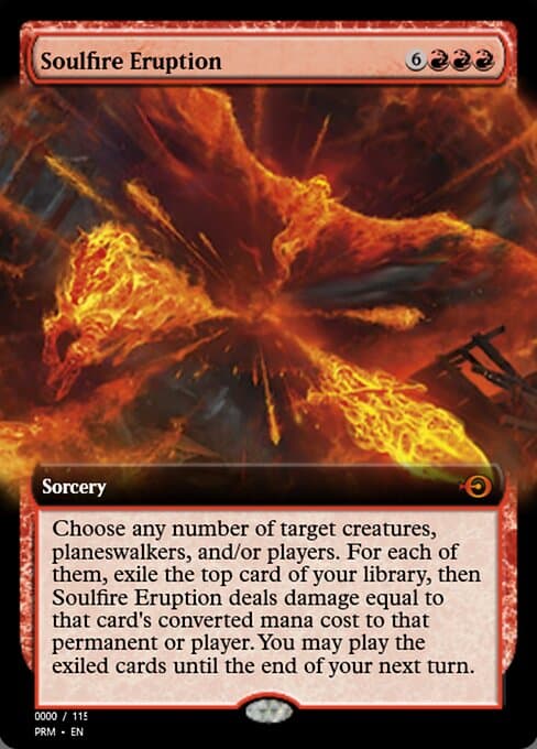 Soulfire Eruption from Magic Online Promos (Mythic)