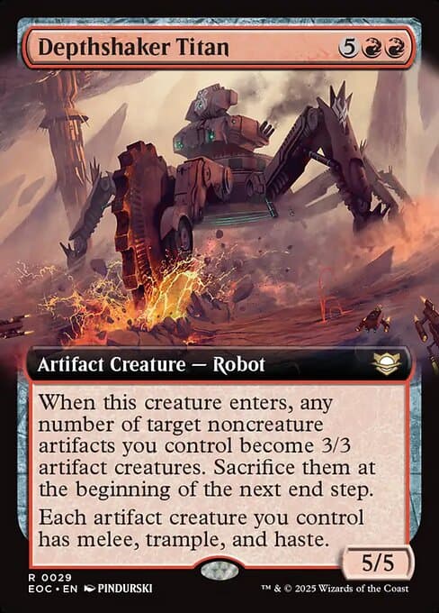 Depthshaker Titan from Edge of Eternities Commander (Rare)