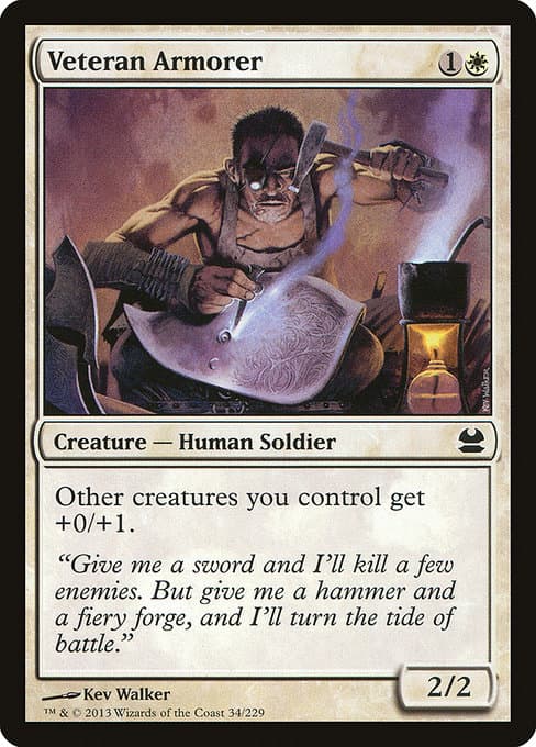 Veteran Armorer from Modern Masters (Common)