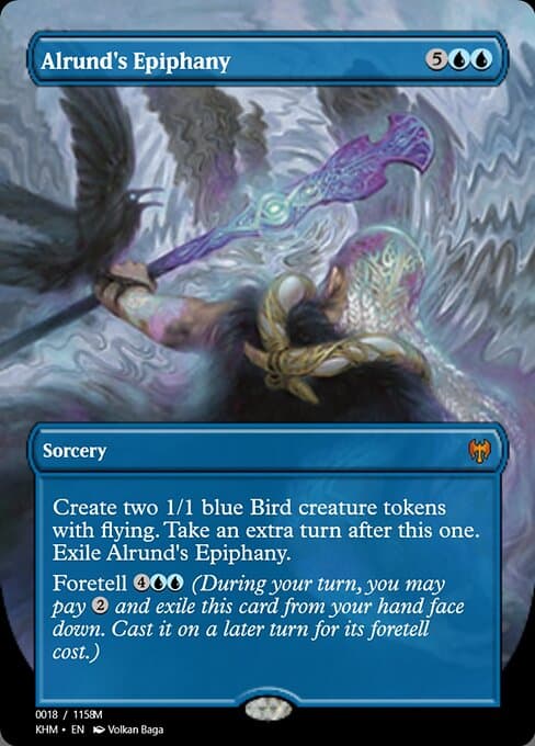 Alrund's Epiphany from Magic Online Promos (Mythic)