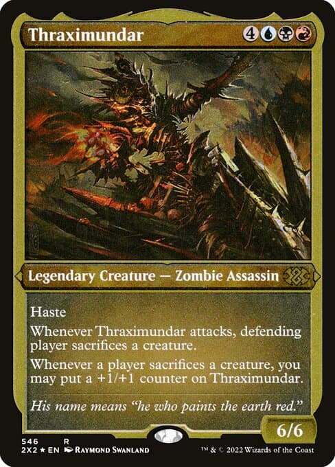 Thraximundar from Double Masters 2022 (Rare)