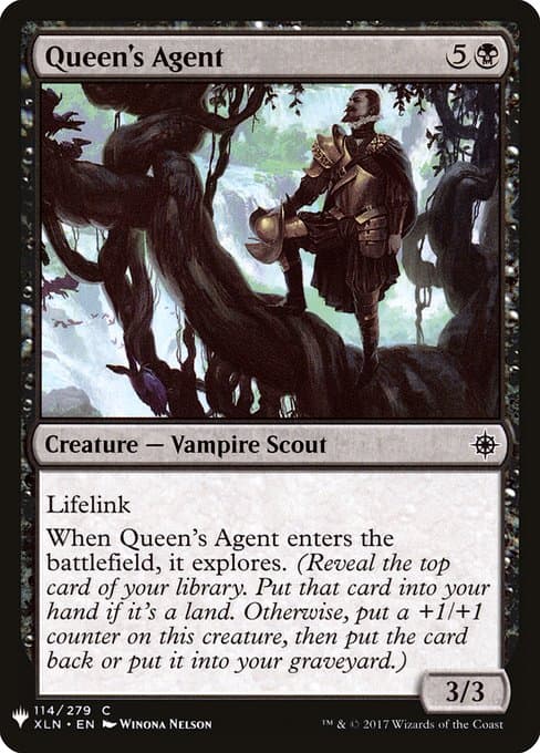 Queen's Agent from The List (Common)