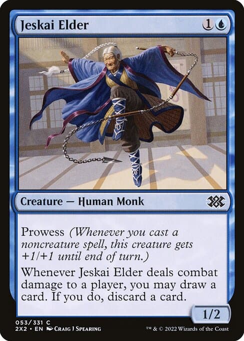Jeskai Elder from Double Masters 2022 (Common)