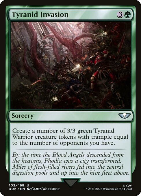 Tyranid Invasion from Warhammer 40,000 Commander (Uncommon)