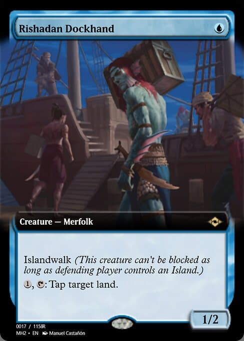 Rishadan Dockhand from Magic Online Promos (Rare)