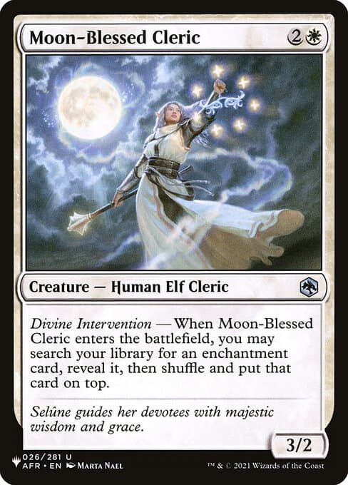 Moon-Blessed Cleric from The List (Uncommon)