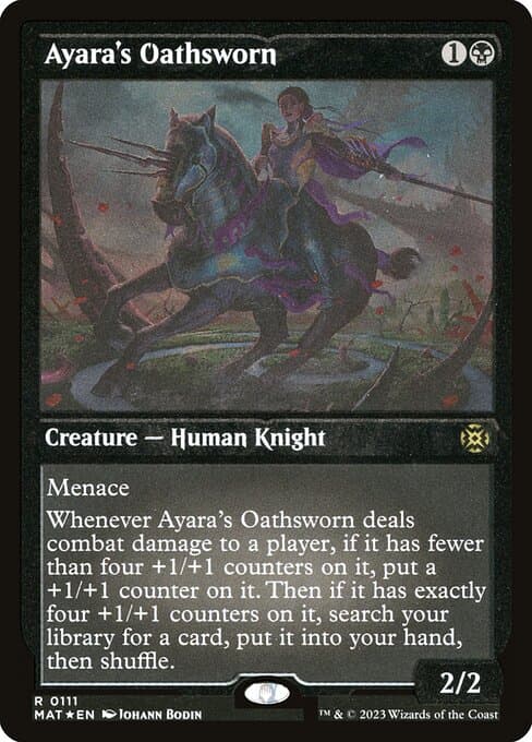 Ayara's Oathsworn from March of the Machine: The Aftermath (Rare)
