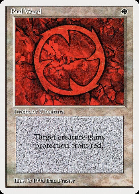 Red Ward from Summer Magic / Edgar (Uncommon)