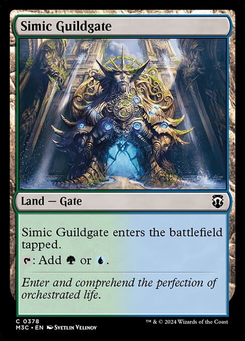 Simic Guildgate from Modern Horizons 3 Commander (Common)