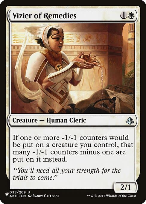 Vizier of Remedies from The List (Uncommon)